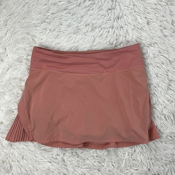 Lululemon Play Off The Pleats Skirt *13" Peach Pink - Picture 1 of 8